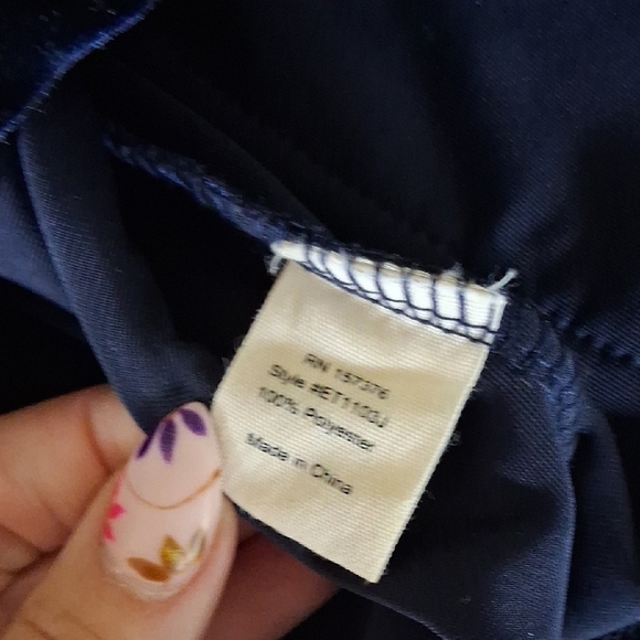 Evy's Tree Deep Blue Velvet Cardigan - Picture 7 of 7